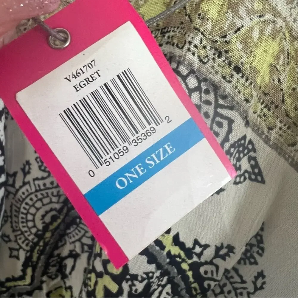 NWT Vince Camuto Topper Poncho Shaw Cover Up NO Arm Holes One Size
